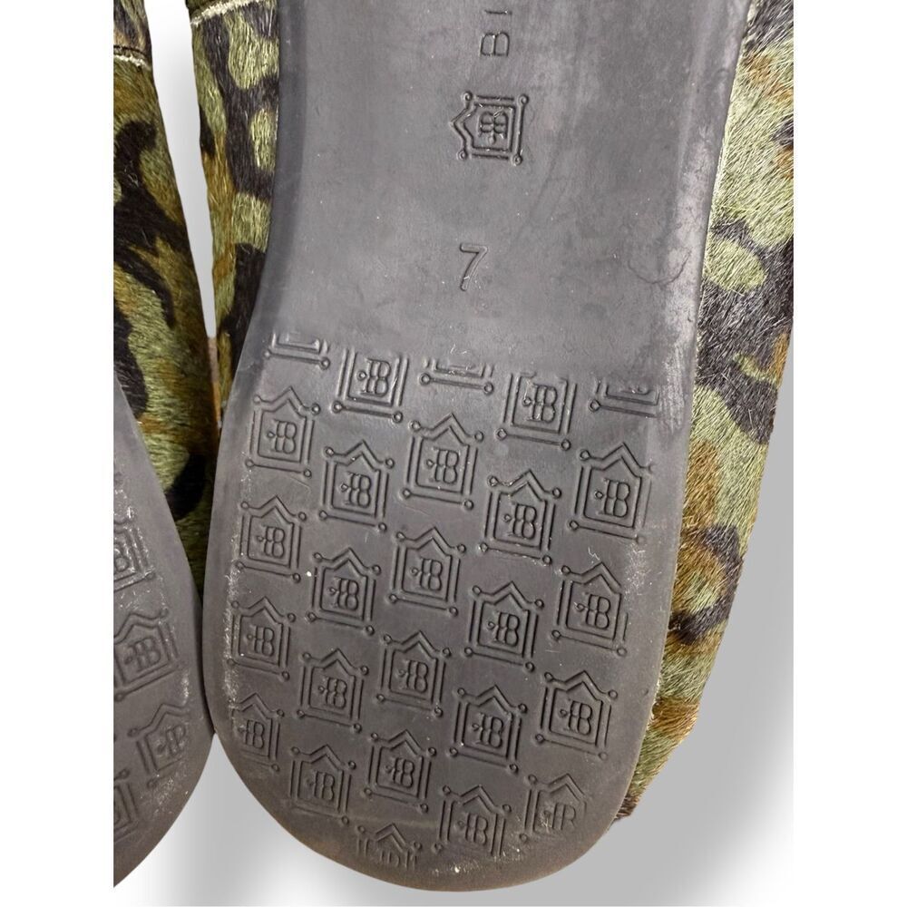 Birdies Women’s 7‎ Blackbird Starling Camo Calf Hair Slip On Loafer Flats - Picture 7 of 7